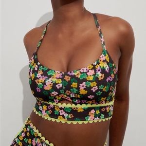 IVL floral sports bra